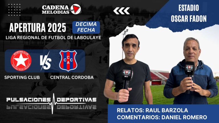 EL FUTBOL NOS VUELVE A REUNIR EN CADENA MELODÍAS