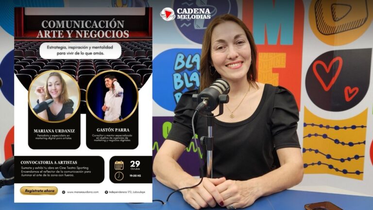 Mariana Urdaniz Revela los 7 Pilares para Vivir del Arte: Conferencia Gratuita en el Cine Sporting