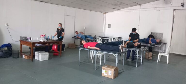 Levalle batió su récord: más de 70 donantes en una colecta de sangre histórica