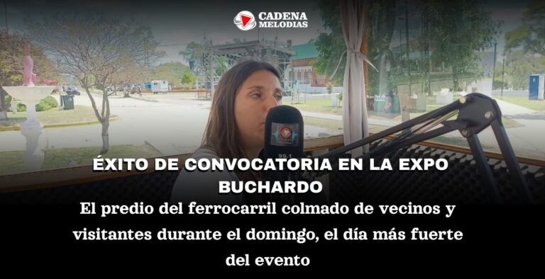 Éxito total de la Expo Aniversario de Buchardo: comunidad, gastronomía y shows en un evento que superó todas las expectativas