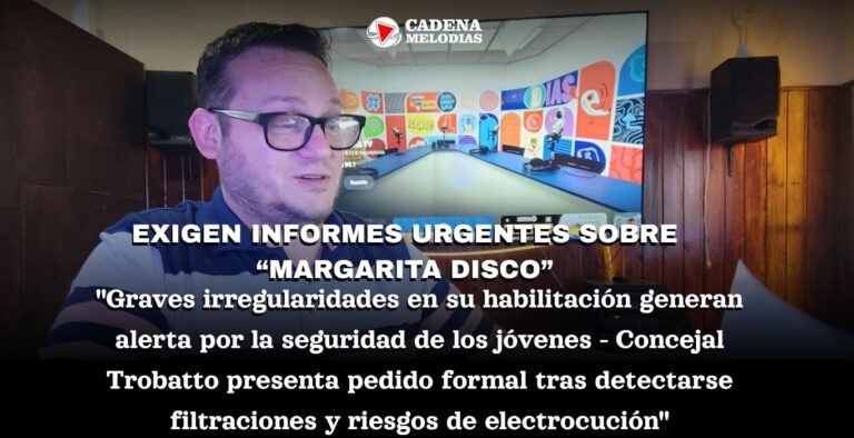 Exigen informes urgentes sobre la habilitación de Margarita Disco: ¿Peligro inminente para los jóvenes de Laboulaye?