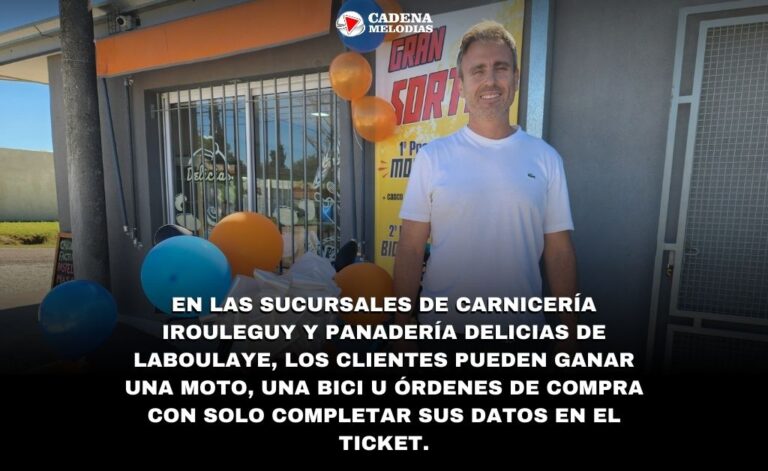 Gran sorteo navideño en Laboulaye: comprá local y participá por una motocicleta y más premios