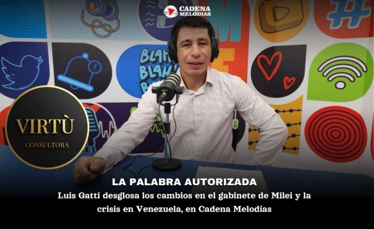 Análisis de Luis Gatti en el 19° Aniversario de «Sin Vueltas»: Los cambios de Milei y la crisis en Venezuela