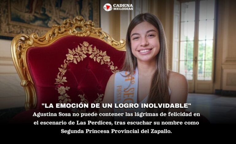 Agustina Sosa, la joven laboulayense que conquistó Las Perdices: es la nueva Segunda Princesa Provincial del Zapallo