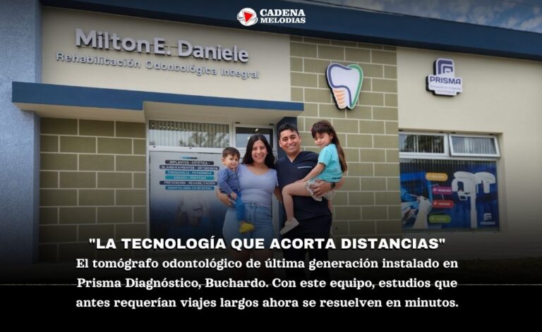 Buchardo a la vanguardia odontológica: un joven profesional invierte e instala el primer tomógrafo 3D de la región