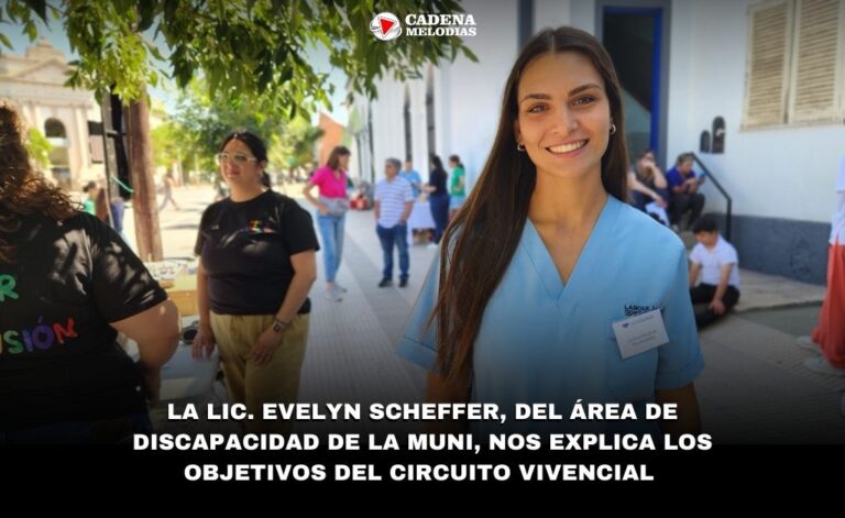 Desde el móvil de Cadena Melodías: Un circuito vivencial que paralizó el tránsito en Laboulaye para concientizar sobre discapacidad