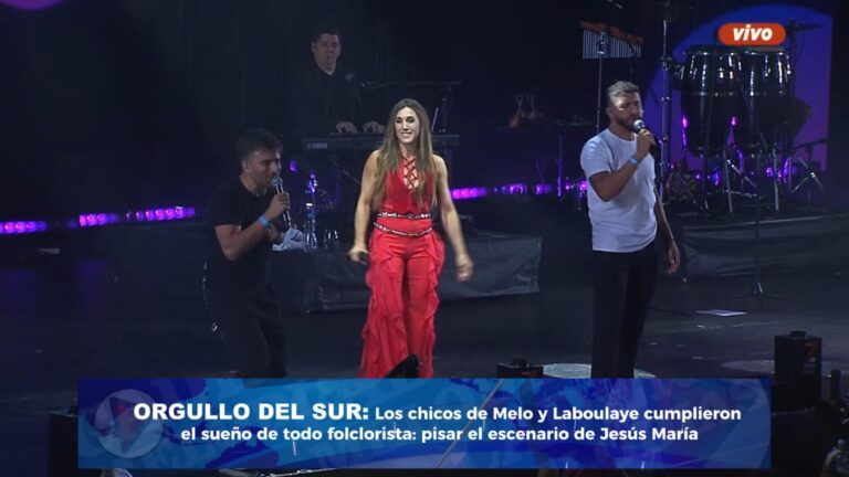 El Dúo Amukan brilló entre la lluvia de Jesús María y este domingo repite con Natalia Pastorutti en MELO