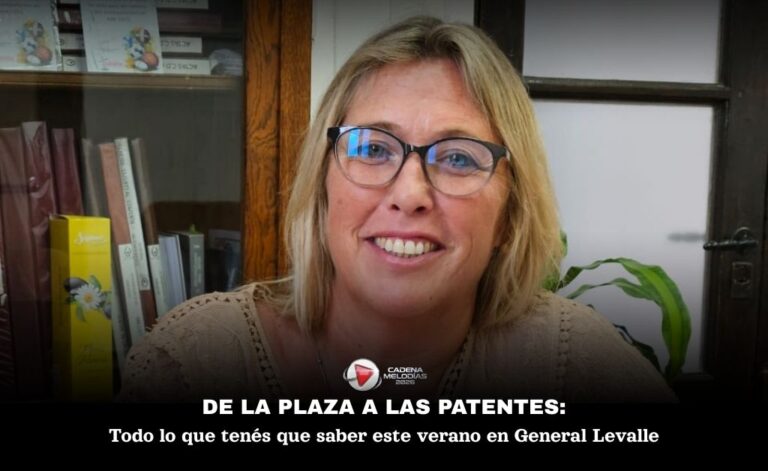 General Levalle: La intendenta Lala Rodríguez presenta la agenda de verano y explica el nuevo sistema de pago de patentes