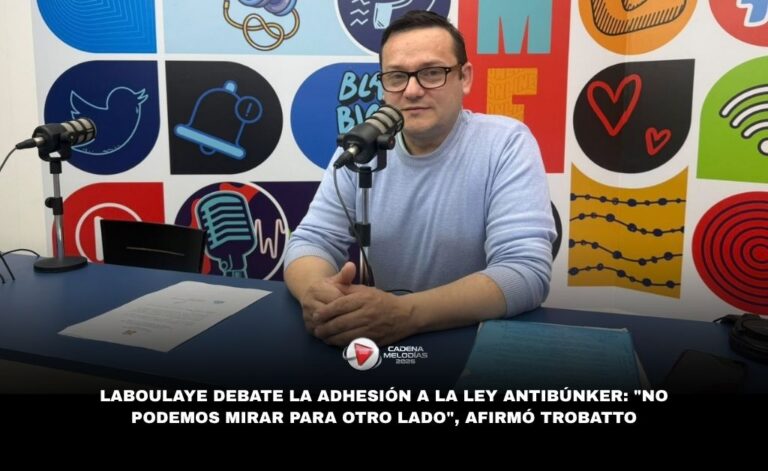 Laboulaye debate la adhesión a la Ley Antibúnker: «No podemos mirar para otro lado»