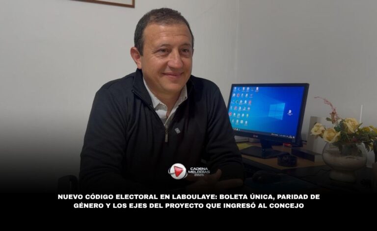Concejo Deliberante: Presentan un nuevo Código Electoral para Laboulaye
