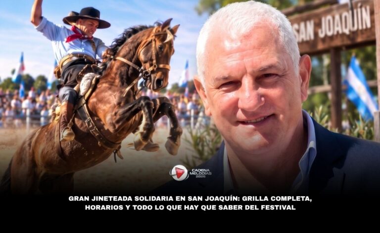 Gran Jineteada Solidaria en San Joaquín: Dos días a puro folclore, doma y emoción