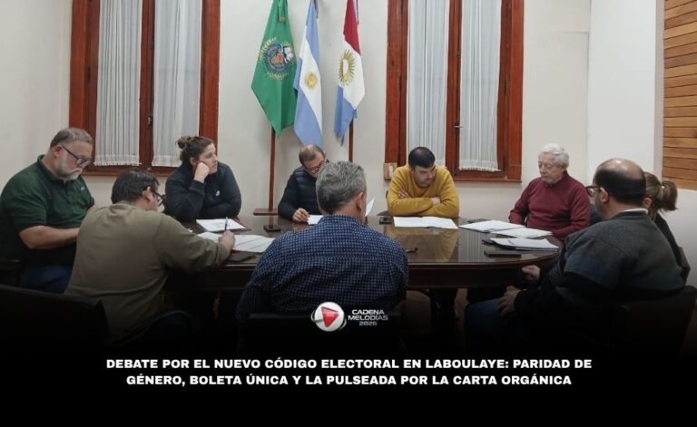 Debate por el nuevo Código Electoral en Laboulaye: paridad de género, boleta única y una pulseada por la Carta Orgánica