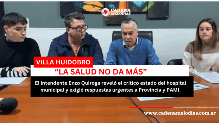 💥 “Invertimos $90 millones al mes y recibimos solo $30”: Villa Huidobro al borde del colapso sanitario
