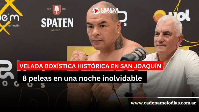 San Joaquín se prepara para una histórica velada boxística esta noche en el Club Vicente Chas