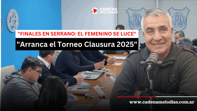 ⚽ Final del fútbol femenino y arranque del Clausura: Isidro Ferreyra habló sobre la actualidad de la Liga Regional de Fútbol de Laboulaye