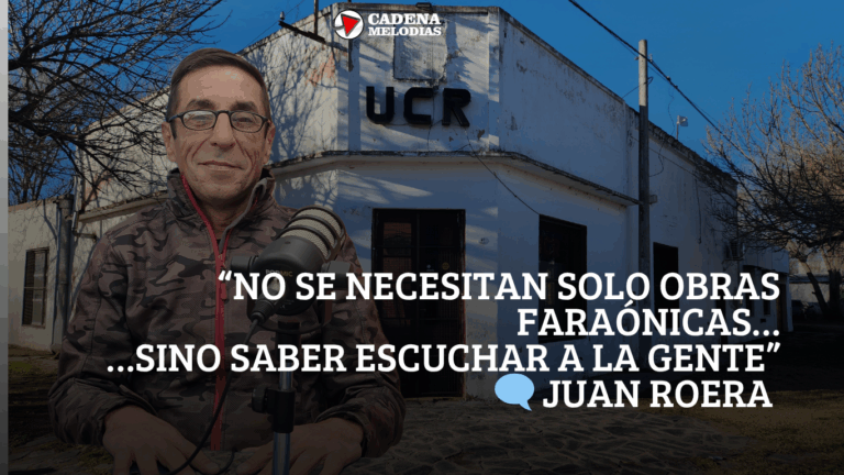 Juan Roera: “No se necesitan sólo obras faraónicas, sino saber escuchar a la gente”