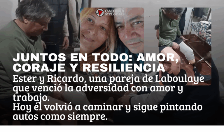 💔 Una historia de amor, lucha y superación en Laboulaye: la vida de Ester Algañaraz y Ricardo Quevedo