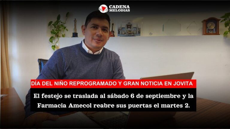 El Centro Empleados de Comercio reprograma el Día del Niño y anuncia la reapertura de la farmacia Amecol en Jovita