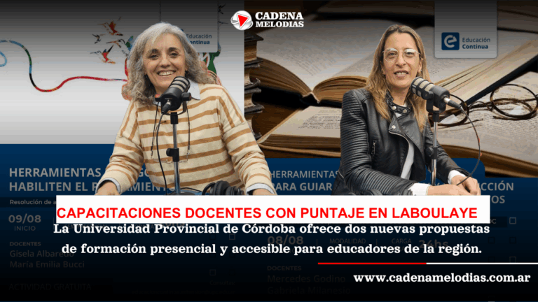 La Universidad Provincial de Córdoba ofrece dos nuevas capacitaciones presenciales en Laboulaye