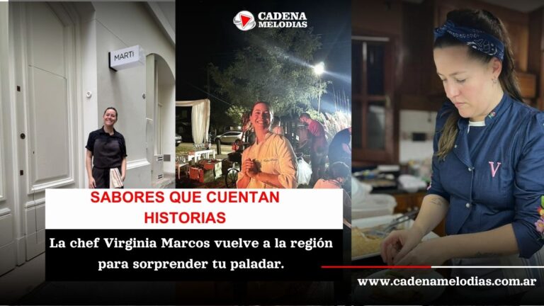 Virginia Marcos llega a Melo con una experiencia gourmet imperdible