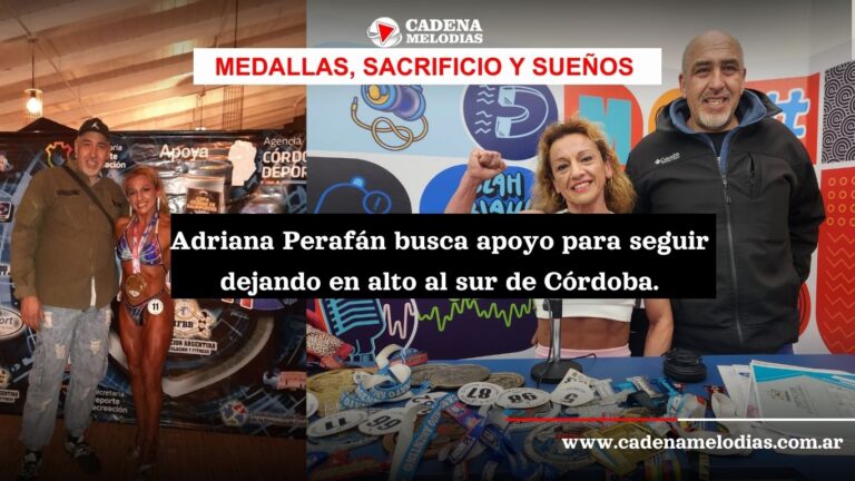 Adriana Perafán: esfuerzo, medallas y un sueño que busca apoyo para llegar al Miss Olympia