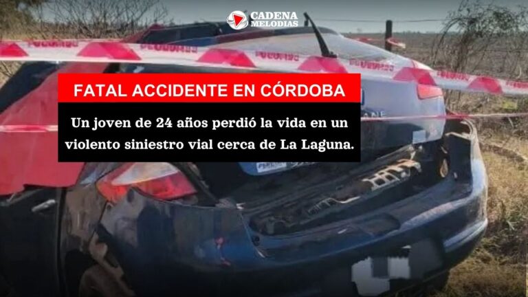 🚨 Tragedia en la Ruta 4: un joven de 24 años perdió la vida tras chocar contra un árbol