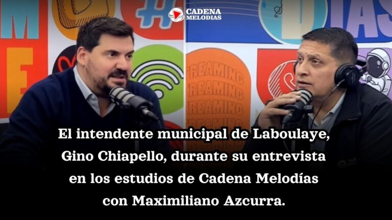 Intendente Chiapello detalló obras, abordó problemáticas sociales y anunció la fiesta en entrevista con Cadena