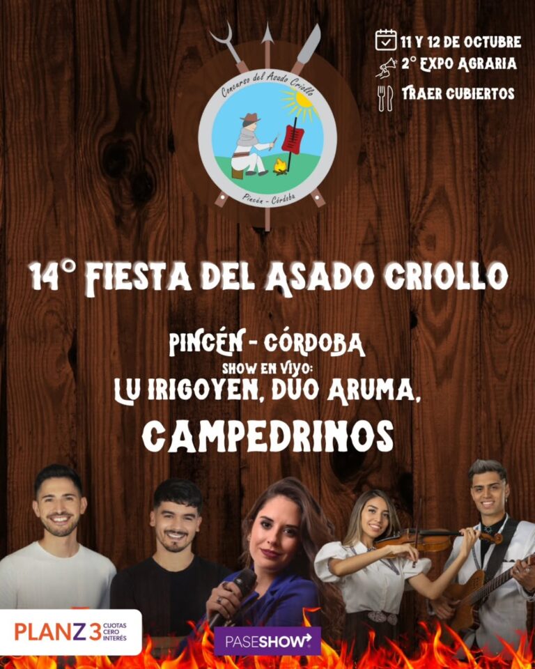 Pincén Celebra 120 Años con la Fiesta del Asado Criollo | Cadena Melodías