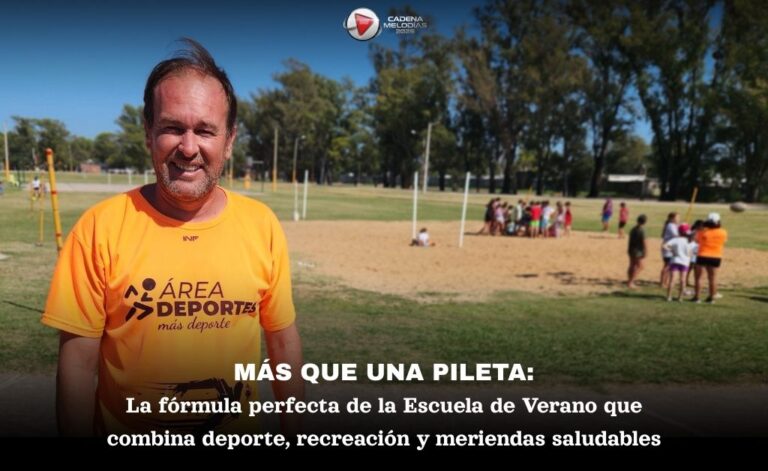 Con juegos, pileta y meriendas saludables: así funciona la exitosa Escuela de Verano Municipal de Laboulaye