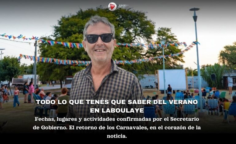 Laboulaye despliega su agenda de verano 2026 con el gran regreso de los Carnavales