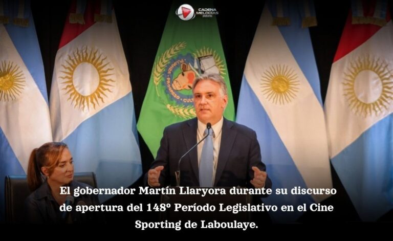 Llaryora lanzó su hoja de ruta para 2026 con obras, salud y seguridad, y apuntó contra la oposición en la Apertura de Sesiones