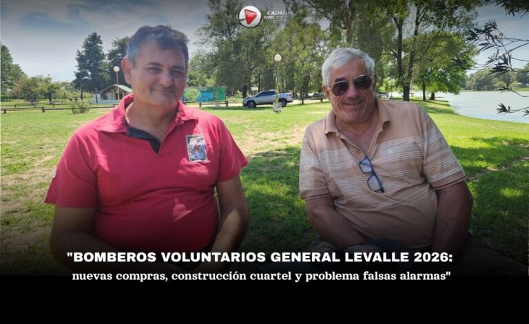 Bomberos Voluntarios de General Levalle proyecta un 2026 con nueva flota, cuartel propio y un llamado a la conciencia ciudadana