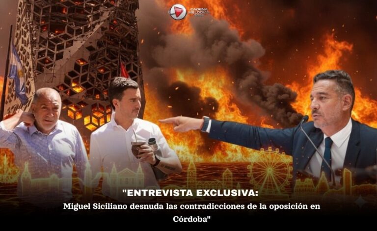 Miguel Siciliano denuncia «doble discurso» de la oposición: «Frenan obras que la gente necesita»