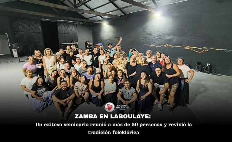 Éxito Rotundo del Seminario de Zamba en Laboulaye: Un Encuentro que Revitaliza Nuestras Tradiciones