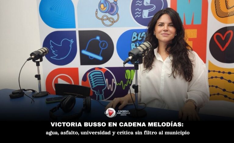 LA ENTREVISTA QUE GENERÓ POLÉMICA: VICTORIA BUSSO SIN FILTRO EN CADENA MELODÍAS