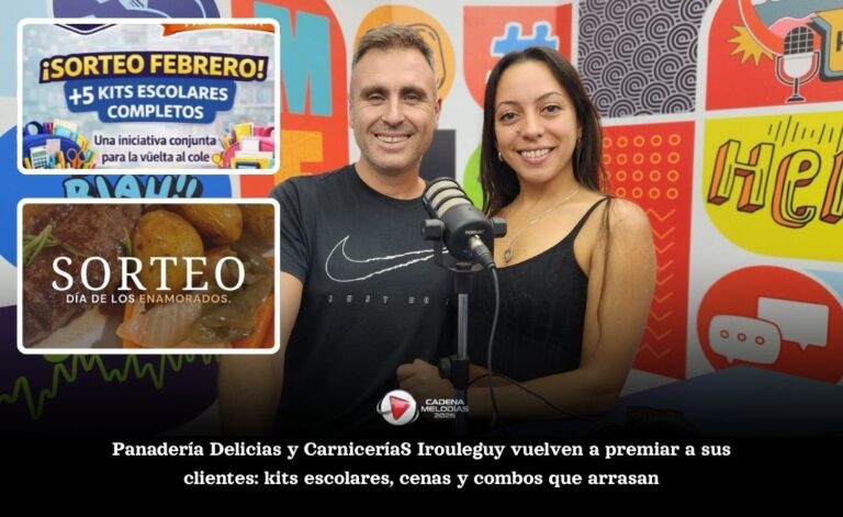 Panadería Delicias y Carnicería Irouleguy: la alianza que premia a los clientes con sorteos y combos exclusivos