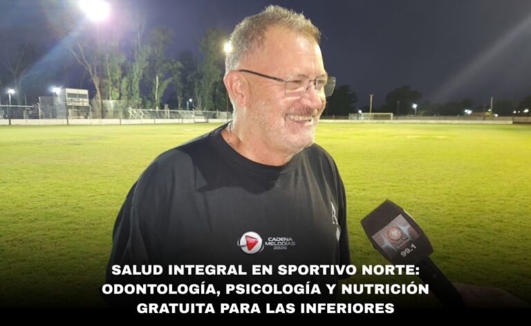 Sportivo Norte de Laboulaye apuesta a la salud integral de sus jóvenes promesas