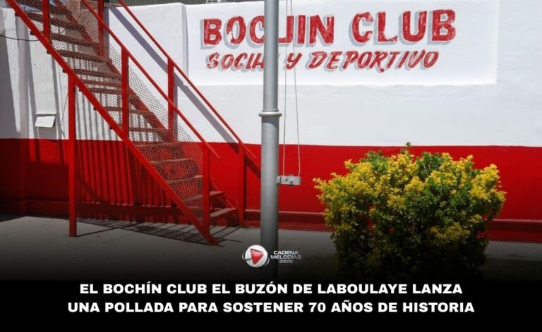 El Bochín Club El Buzón organiza una «pollada» para sostener 70 años de historia en Laboulaye