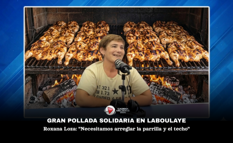 El Taller Camoatí de Laboulaye organiza una pollada para reparar el techo y sus máquinas