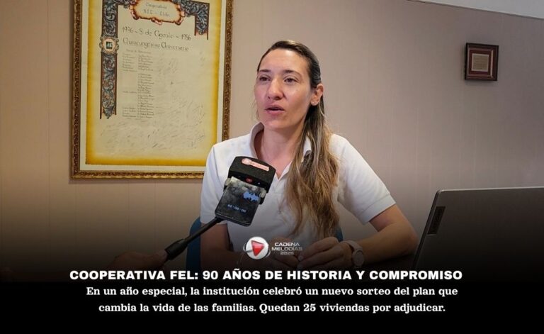 La Cooperativa FEL celebró el sorteo N° 87 del Plan Feliz Hogar: ya son 137 las familias adjudicadas