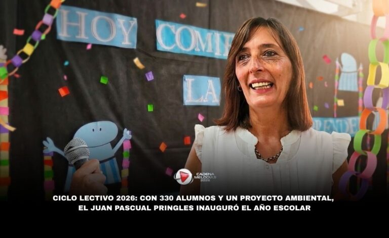 Laboulaye: Con 330 alumnos y un fuerte proyecto ambiental, el Centro Educativo Juan Pascual Pringles dio inicio al ciclo 2026