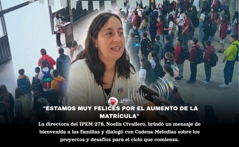 Con 100 nuevos ingresantes y foco en la formación profesional, arrancó el ciclo en el IPEM 278 Malvinas Argentinas»