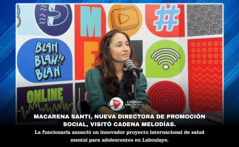 Macarena Santi asume como Directora de Promoción Social y anuncia un proyecto internacional en Laboulaye