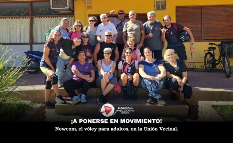 Newcom en Laboulaye: el vóley adaptado que conquista a los adultos +35 de la mano de un programa municipal gratuito