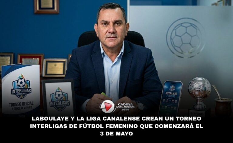 LABOULAYE LANZA TORNEO INTERLIGAS DE FÚTBOL FEMENINO