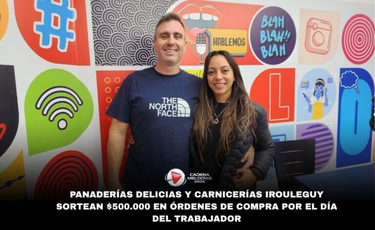 Panaderías Delicias y Carnicerías Irouleguy sortean $500.000 para el Día del Trabajador: ofertas en cerdo, ternera y combos escolares