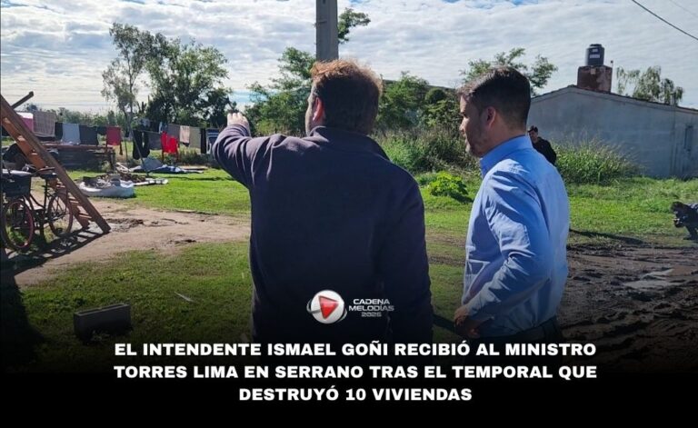 Torres Lima en Serrano: “El Estado tiene que estar presente, sobre todo cuando los recursos son limitados”