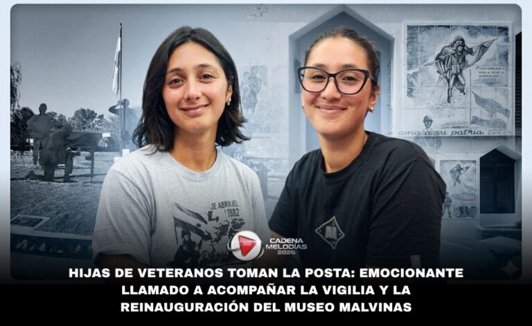 “Malvinizar es un legado”: Hijas de veteranos organizan la vigilia y anuncian la reinauguración del museo