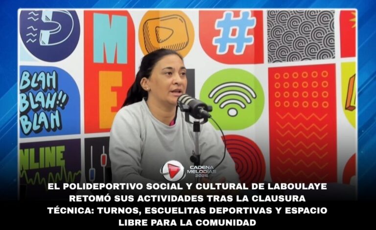 Polideportivo Social y Cultural de Laboulaye reabre sus puertas tras clausura técnica