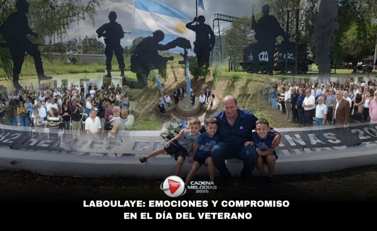 Laboulaye: un acto con memoria, dolor y compromiso en el Día del Veterano y Caídos en Malvinas